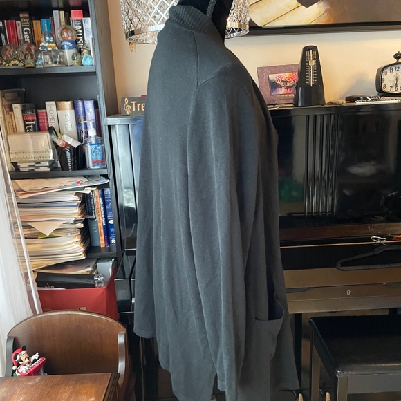 Laura Size 3X Black Cardigan - Picture 2 of 10